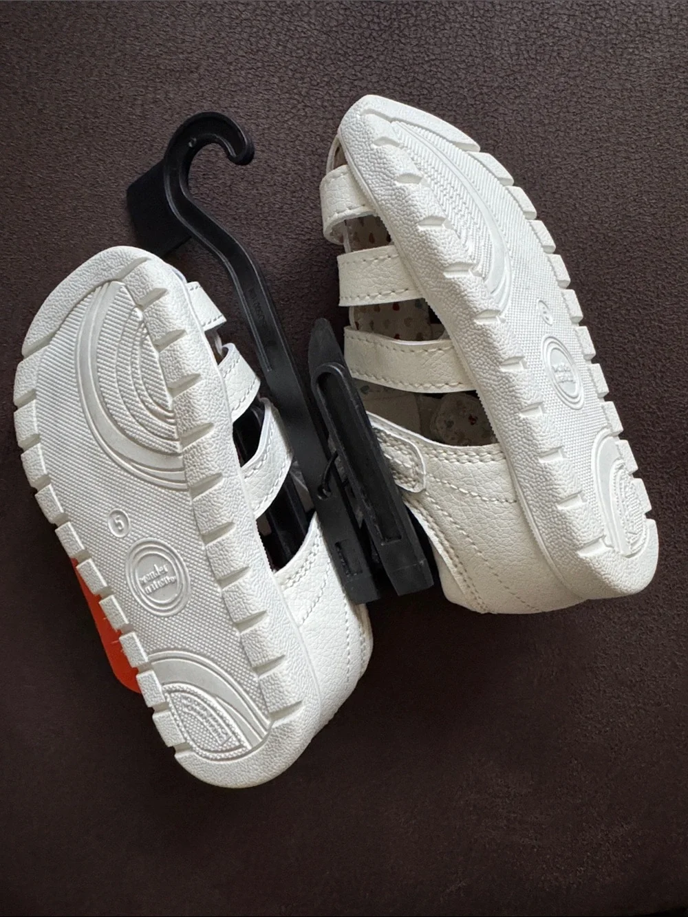 wonder nation White Baby/Toddler Girl Sandals - Size 5